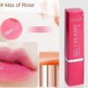 pH-reactive magic lip balm bullet close-up with gold detail