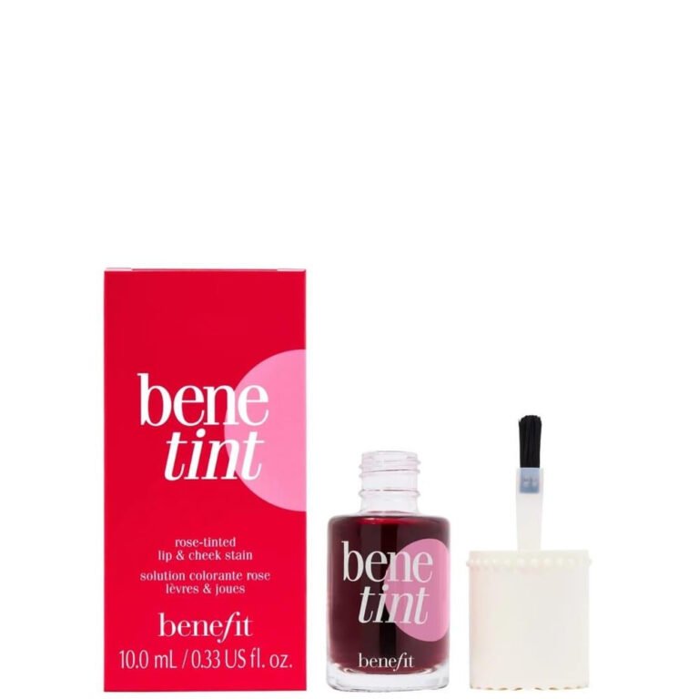 GlowRiva Long-Wear Organic Pink Lip Stain bottle on white background