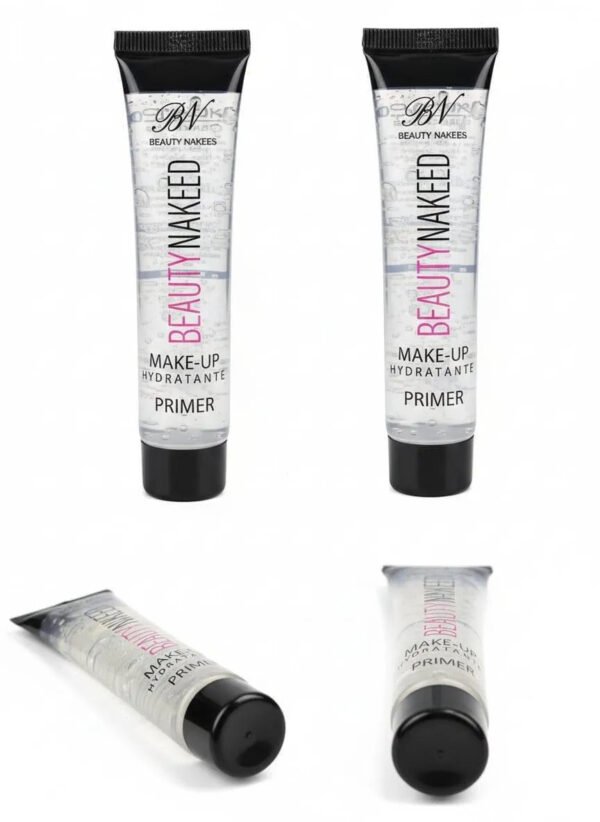 Silicone-free hydrating gel primer texture on skin