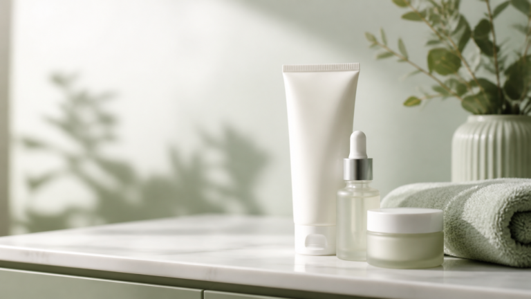 Simple skincare products in Pakistan routine